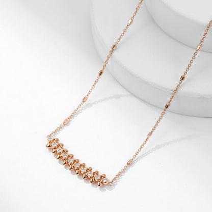 [Luna Brilliance] CLASH  MEDIUM DIAMOND NECKLACE