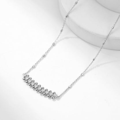 [Luna Brilliance] CLASH  MEDIUM DIAMOND NECKLACE