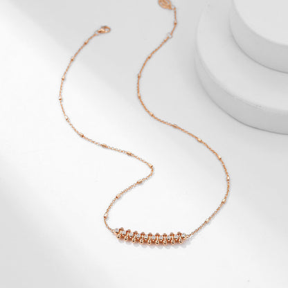 [Luna Brilliance] CLASH  MEDIUM DIAMOND NECKLACE
