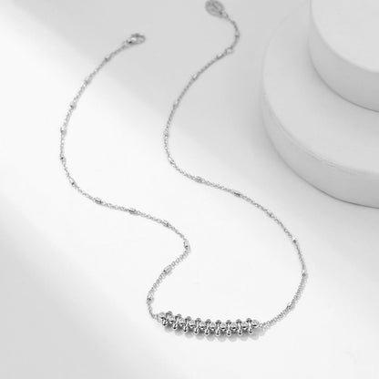 [Luna Brilliance] CLASH  MEDIUM DIAMOND NECKLACE