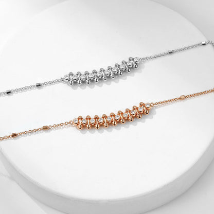 [Luna Brilliance] CLASH  MEDIUM DIAMOND NECKLACE