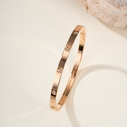[Luna Brilliance] LOVE BRACELET 3.65MM 10 DIAMONDS