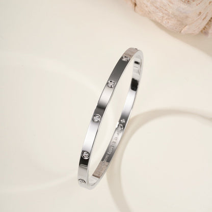 [Luna Brilliance] LOVE BRACELET 3.65MM 10 DIAMONDS