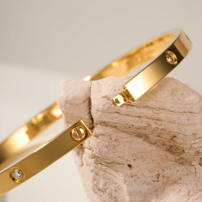 [Luna Brilliance] LOVE BRACELET 3.65MM 10 DIAMONDS