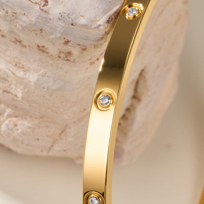[Luna Brilliance] LOVE BRACELET 3.65MM 10 DIAMONDS