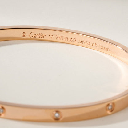 [Luna Brilliance] LOVE BRACELET 3.65MM 10 DIAMONDS