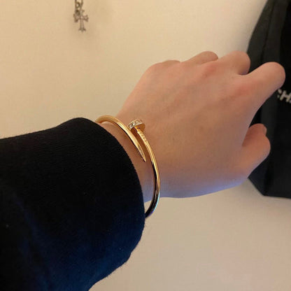 [Luna Brilliance] JUSTE BRACELET 2.5MM DIAMONDS