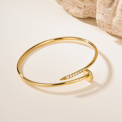 [Luna Brilliance] JUSTE BRACELET 2.5MM DIAMONDS