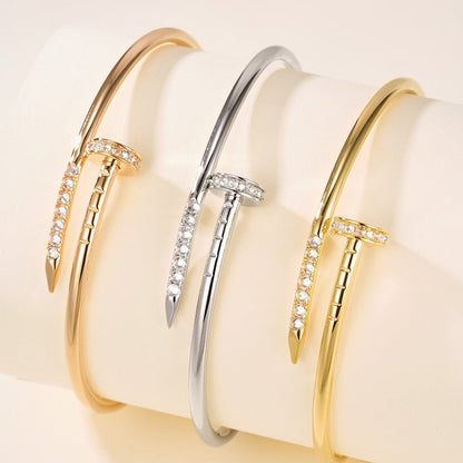 [Luna Brilliance] JUSTE BRACELET 2.5MM DIAMONDS