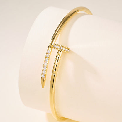 [Luna Brilliance] JUSTE BRACELET 2.5MM DIAMONDS