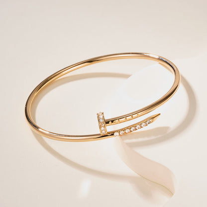 [Luna Brilliance] JUSTE BRACELET 2.5MM DIAMONDS
