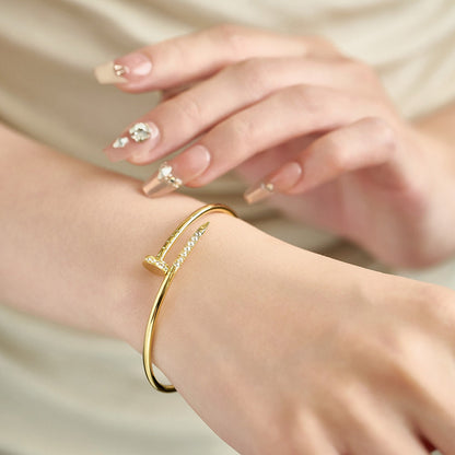 [Luna Brilliance] JUSTE BRACELET 2.5MM DIAMONDS