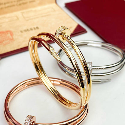 [Luna Brilliance] JUSTE BRACELET 3.5MM DOUBLE ROW DIAMOND