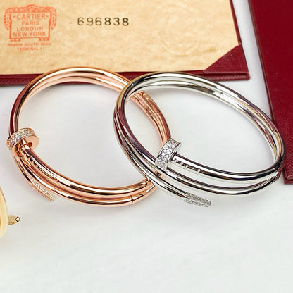 [Luna Brilliance] JUSTE BRACELET 3.5MM DOUBLE ROW DIAMOND