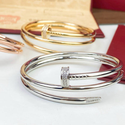 [Luna Brilliance] JUSTE BRACELET 3.5MM DOUBLE ROW DIAMOND