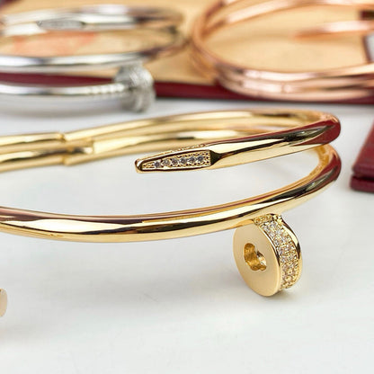 [Luna Brilliance] JUSTE BRACELET 3.5MM DOUBLE ROW DIAMOND