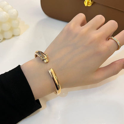 [Luna Brilliance] PANTHERE OPEN BRACELET