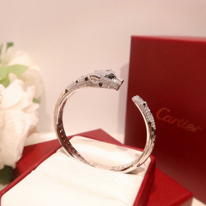 [Luna Brilliance] PANTHERE BIG BRACELET DIAMONDS