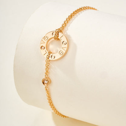 [Luna Brilliance] LOVE BRACELET 2 DIAMOND