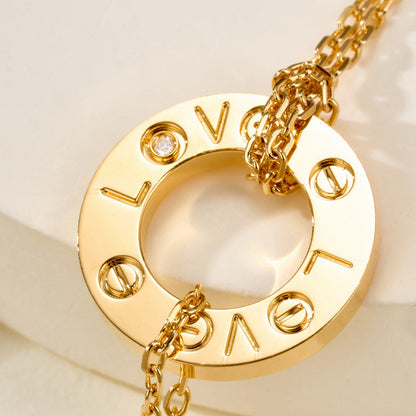 [Luna Brilliance] LOVE BRACELET 2 DIAMOND