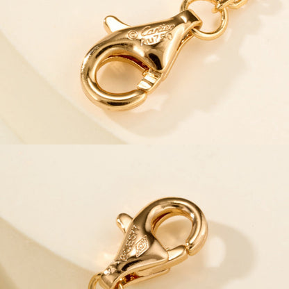 [Luna Brilliance] LOVE DOUBLE RING FULL DIAMOND BRACELET