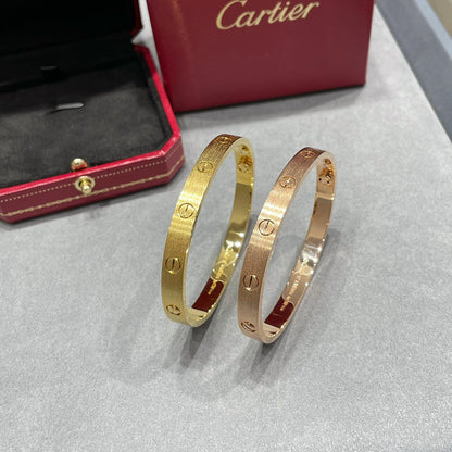 [Luna Brilliance] LOVE BRACELET 6.1MM BRUSHED