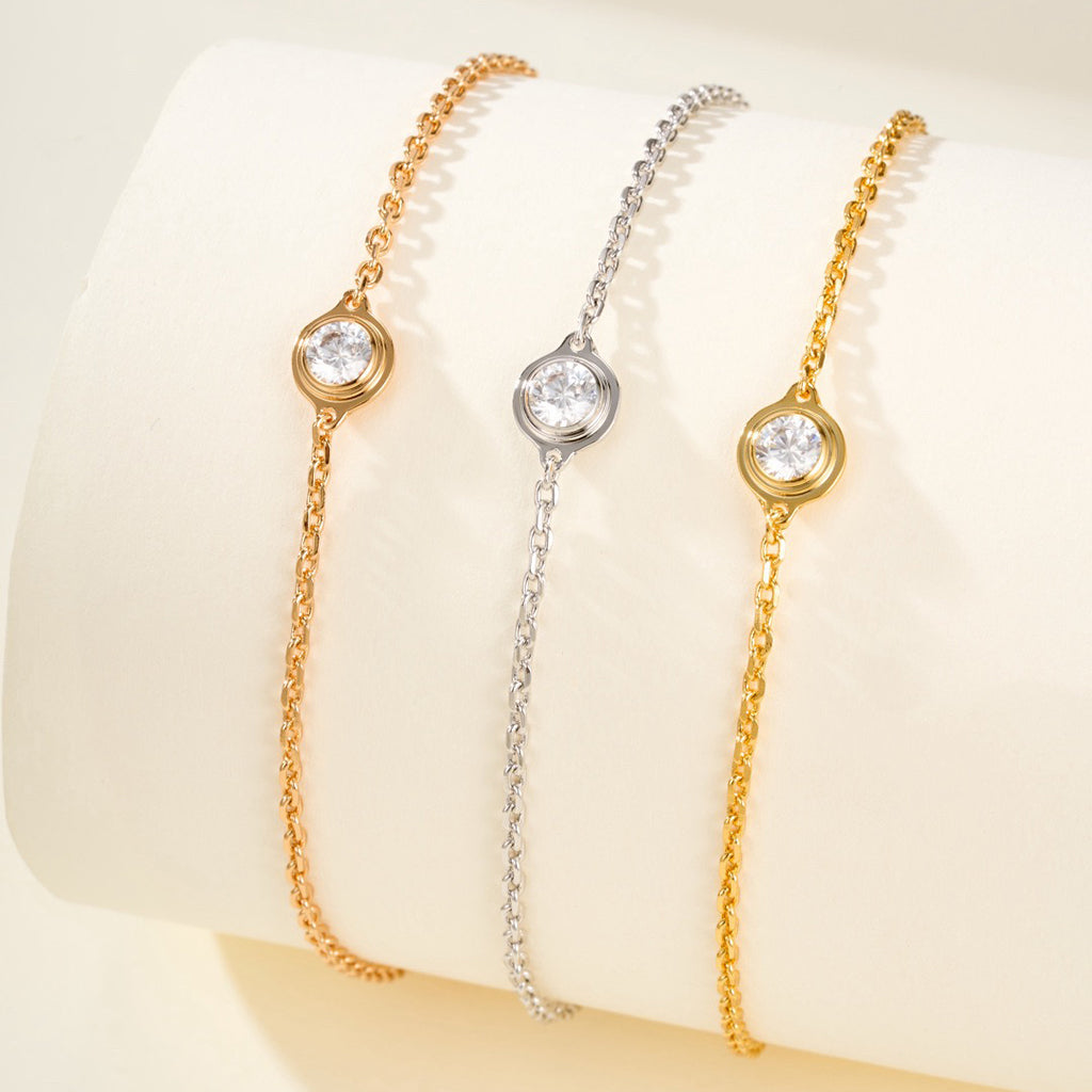 [Luna Brilliance] DAMOUR BRACELET 1 DIAMOND