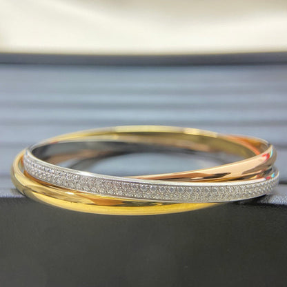 [Luna Brilliance] TRINITY 2.8MM SMALL BRACELET