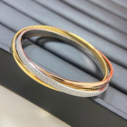 [Luna Brilliance] TRINITY 2.8MM SMALL BRACELET