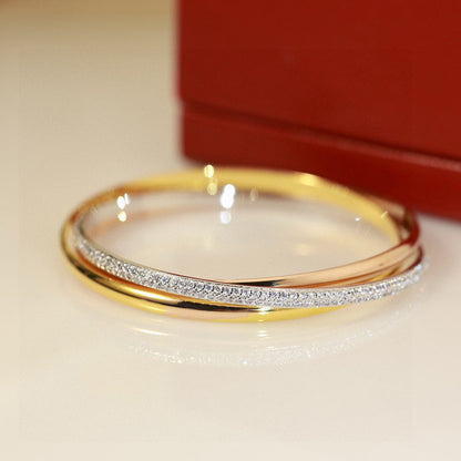 [Luna Brilliance] TRINITY 2.8MM SMALL BRACELET