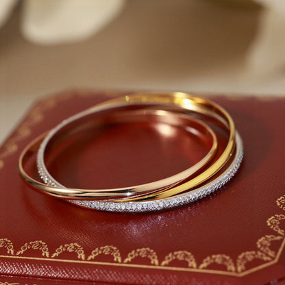 [Luna Brilliance] TRINITY 2.8MM SMALL BRACELET