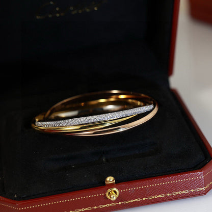 [Luna Brilliance] TRINITY 2.8MM SMALL BRACELET