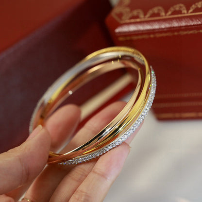 [Luna Brilliance] TRINITY 2.8MM SMALL BRACELET