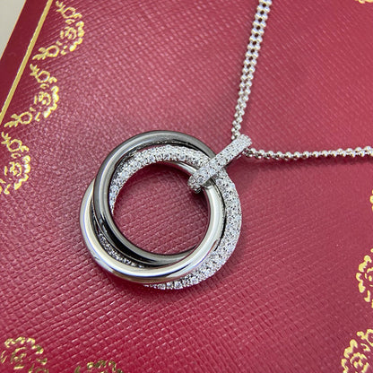 [Luna Brilliance] TRINITY CERAMIC NECKLACE
