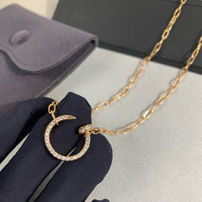 [Luna Brilliance] JUSTE NECKLACE FULL DIAMONDS