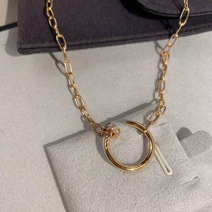 [Luna Brilliance] JUSTE NECKLACE FULL DIAMONDS