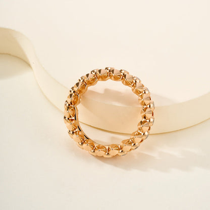 [Luna Brilliance] CLASH 6.8MM DIAMOND MEDIUM RING