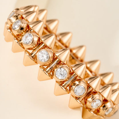 [Luna Brilliance] CLASH 6.8MM DIAMOND MEDIUM RING