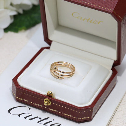 [Luna Brilliance] JUSTE RING 4.8MM HALF DIAMOND