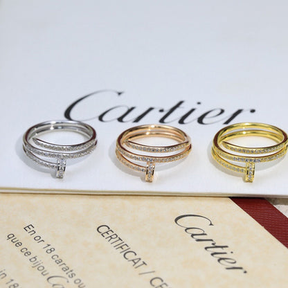 [Luna Brilliance] JUSTE RING 4.8MM FULL DIAMOND
