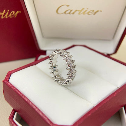 [Luna Brilliance] CLASH 6.4MM SMALL FULL DIAMOND RING