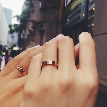 [Luna Brilliance] LOVE RING 3.6 MM NO DIAMOND