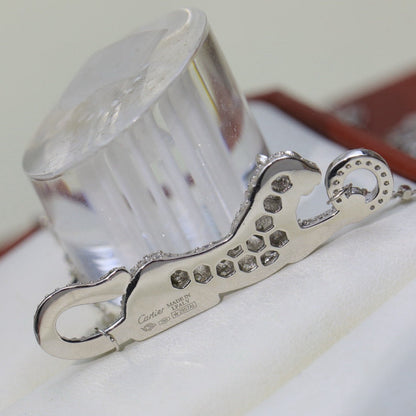 [Luna Brilliance] PANTHERE PAVED DIAMOND NECKLACE