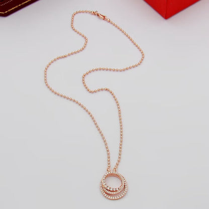 [Luna Brilliance] ETINCELLE  FULL DIAMOND NECKLACE