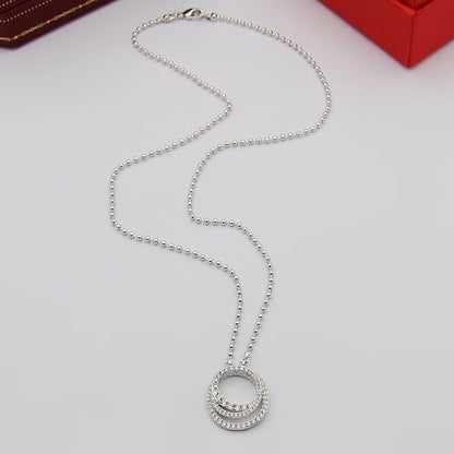 [Luna Brilliance] ETINCELLE  FULL DIAMOND NECKLACE