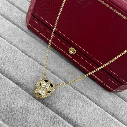 [Luna Brilliance] PANTHERE FULL DIAMOND NECKLACE