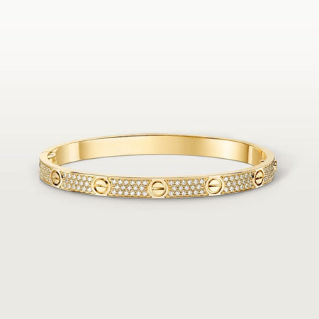 [Luna Brilliance] LOVE BRACELET 4.8MM DIAMOND-PAVED