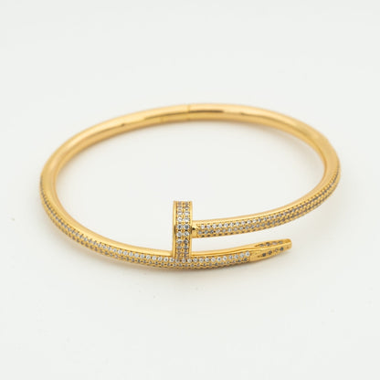 [Luna Brilliance]JUSTE BRACELET 3.5MM ALL DIAMONDS