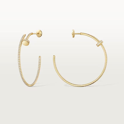 [Luna Brilliance] JUSTE FULL DIAMOND LARGE EARRINGS