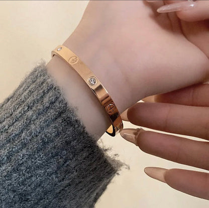 [Luna Brilliance]2026 RAINBOW LOVE BRACELET 6.1MM  10 DIAMONDS